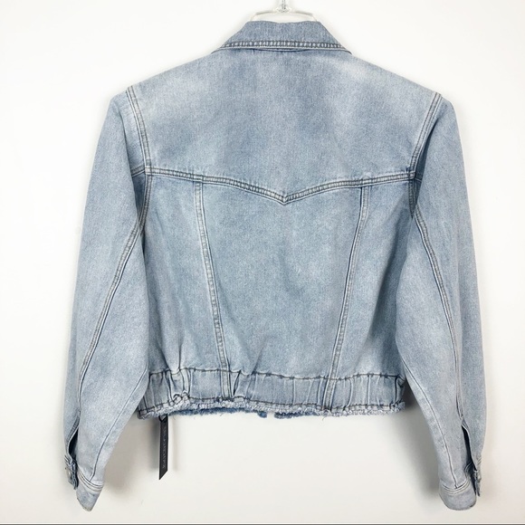 NWT Anthropologie Embeth Denim Jacket - Picture 5 of 10